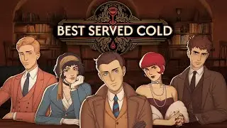 Gameplay of Best Served Cold, a Detective-Themed Visual Novel On PC Steam