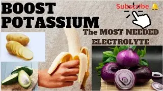 DON'T IGNORE THESE POTASSIUM RICH FOODS | POTASSIUM SUPPLEMENTS| BEST POTASSIUM SUPPLEMENT