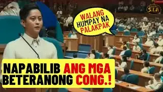 Nganga ang mga Beterano! Senior Deputy Majority Leader /  Cong. Sandro Marcos Speech /Super Galing