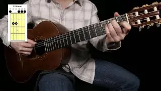 Chord Switching in Rhythm.  Pick & Strum Rhythm Over Em and Am.