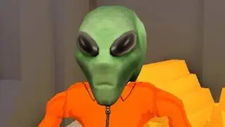 ALIEN PRISONER IN JAILBREAK