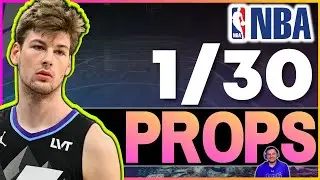 BEST NBA PLAYER PROP BETS & FREE PICKS FRIDAY, January 30th, 2026