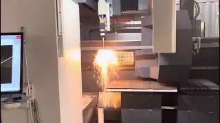Professional 3 chucks 0 tailing tube cutting machine cut C steel Channel steel TKA model