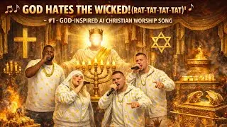 Rap Song - #1 m - &ldquo;GOD HATES THE WICKED! (RAT-TAT-TAT-TAT!)&rdquo; - God-Inspired ai Christian Rap Song