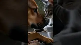 A Sad and Touching Story of a Stray Dog and Cat #straydogs #straycat #dogandcat #saddogstory #shorts