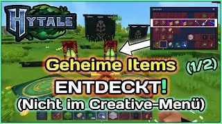 Geheime HYTALE Items entdeckt! 🔥 Versteckte Developer-Objekte per Command freischalten! | Part (1/2)