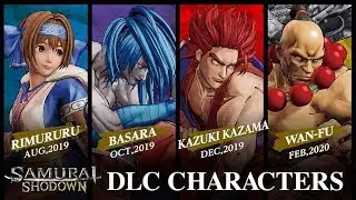 All Samurai Shdown DLC Characters Revealed