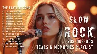Slow Rock Love Song 70s 80s 90s – Tears & Memories Playlist | Emotional Ballads, Retro, HQ