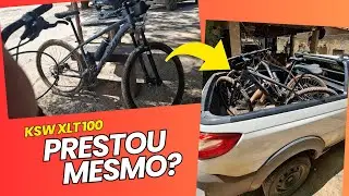 Primeiro pedal com a KSW XLT 100 | O que eu realmente achei