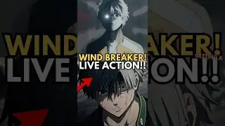 Wind Breaker Will Break The Internet!! 💀💀 #shortsfeed #anime #liveaction #windbreaker
