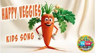 Happy Jolly Jingles - Happy Veggies | Kids Fun & Educational Song