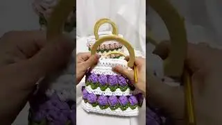 Crochet Bag Handle Ideas #crochet #bag #handle