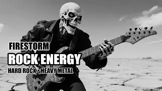 Firestorm Rock Energy – Powerful Guitars & Thundering Bass | Hard Rock 💀 Heavy Metal