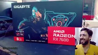 finalmente COMPREI a minha PRIMEIRA placa de vídeo na Black Friday! (Radeon Rx 7600) + unboxing