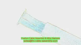 Custom Wire Harness Manufacturing Jae Cable Connector Lm1085It-Adj Nopb Steel Braided 9 Pin Serial C