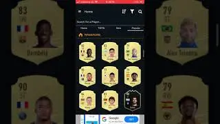 Fut 21 web app