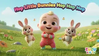 Hop Little Bunnies Hop Hop Hop &ndash; Nursery Rhyme, Toddler Fun, and Active Learning