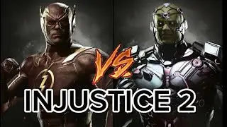 Injustice 2 Flash VS brainiac (Fight) 😇😵&zwj;💫 #viralvideo