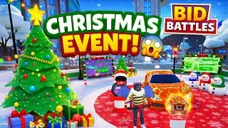 &ldquo;Bid Battles Christmas Event Explained 🎄 | All Rewards & Update 