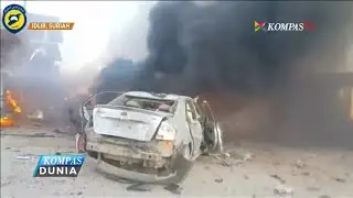 Bom Mobil Tewaskan 10 Orang di Suriah