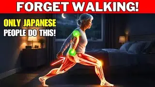 7 Exercises Japanese People do Before Bed to Double Leg Strength After 50 (At Home)