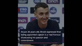 Harry Brook Takes Helm as England's New White-Ball Captain