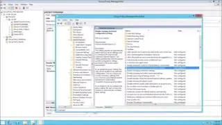 Group Policy Setup on Windows Server 2012 R2
