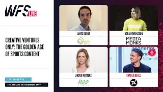 Creative ventures only: The golden age of sports content