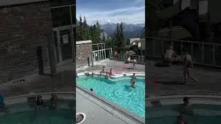 Banff hot spring sulpher