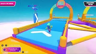playing fall guys for first time (watch the video till the end)