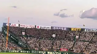 2023年　甲子園　千葉ロッテマリーンズ　4回表　山口選手応援歌！！声量がすごすぎる！