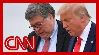 Bill Barr says the DOJ is getting very close to indicting Trump