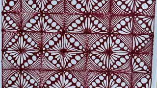 🎨 Easy Zentangle Art | Relaxing Abstract Patterns 🌀