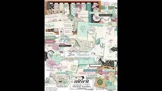 Herbal Garden Digital Kit Release | Scrapbooking | Card Making | Mini Album