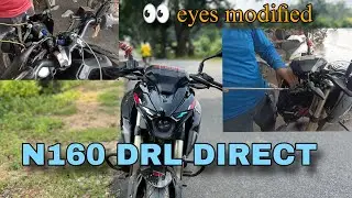 N160 DRL direct modified//n160 eyes modified how to direct DRL n160 , n 160 modification