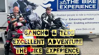 THE BIKE EXPERIENCE- Sancho & Teds Excellent Adventure (Amputee back on a bike!)