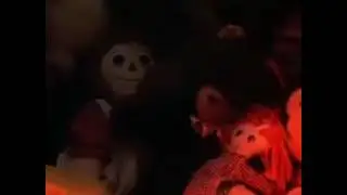 Chucky you're never going to find rebel with those gay pride sunglasses on inside the house