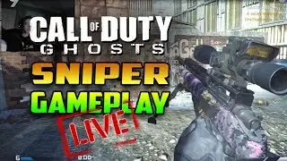 Call of Duty: Ghosts  - LIVE QUICKSCOPING FFA Gameplay W/ FaceCam Sniping on COD Ghost