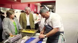 Kevin Dundon & Richard Corrigan cooking up a storm in Dunbrody House Ireland