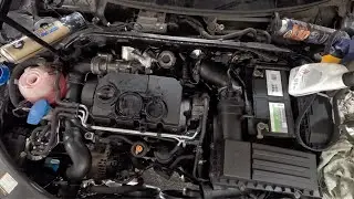 Audi a3 2.0TDI engine rebuild Timelapse