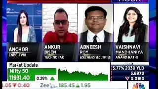 Mr  Abneesh Roy   Edelweiss Securities CNBC TV18 Trading Hour 23 Oct 2020