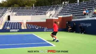 Christian Harrison Backhand Slow motion