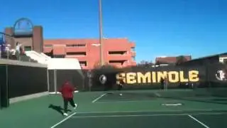 FSU JASON ZAFIROS match point shot!