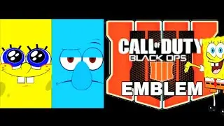 Black Ops 4 Emblems Cod Bo4 Easy SpongeBob Emblem Tutorial