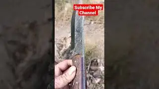 #handengraving #engraved #knives #hunting #bowieknife D2steel One of Kind Hand Engraved Knife