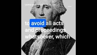 Proclamation of Neutrality - George Washington - April 22, 1793