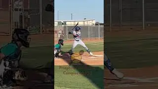 Kellon Lindsey open side slow-mo swing for the ACL #dodgers