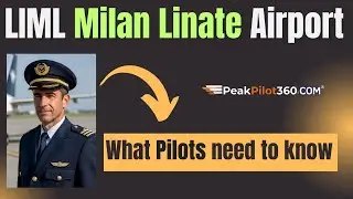 ✈️ LIML Milano Linate Airport - Operational Briefing | CAT III, A-CDM, Windshear, Tailwind Ops