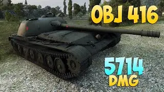 Об 416 - 5 Фрагов 5.7K Урона - Скромно! - Мир Танков