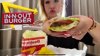 ASMR: IN-N-OUT BURGER PROTEIN STYLE X2!